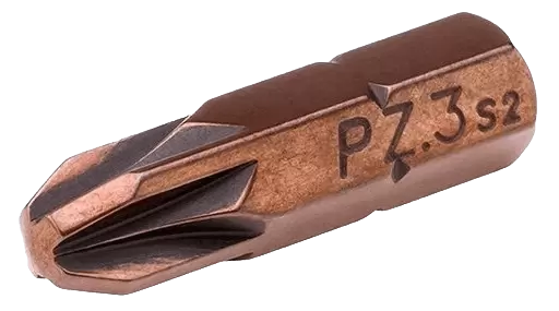Бита для шуруповерта PZ3*25мм Сталь S2 (100шт.) PE Bag Mr. Logo B025PZ3 - интернет-магазин «Стронг Инструмент» город Самара