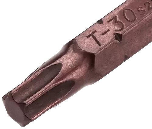 Бита для шуруповерта TORX30*25мм Сталь S2 (100шт.) PE Bag Mr. Logo B025T30 - интернет-магазин «Стронг Инструмент» город Самара