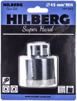 Коронка алмазная по керамике и керамограниту 45*35 М14 Super Hard Hilberg HH645