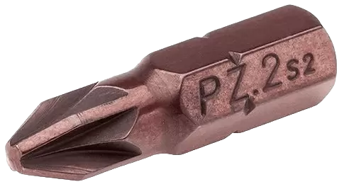 Бита для шуруповерта PZ2*25мм Сталь S2 (20шт.) PP Box Mr. Logo C025PZ2-20 - интернет-магазин «Стронг Инструмент» город Самара