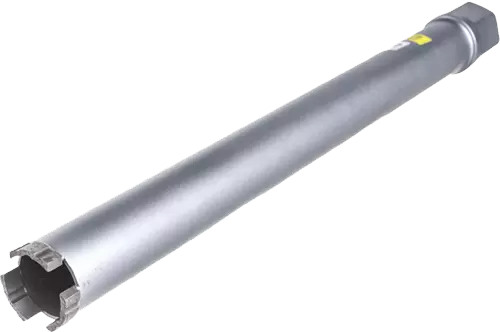 Алмазная буровая коронка 46*450 мм 1 1/4" UNC Hilberg Laser HD704 - интернет-магазин «Стронг Инструмент» город Самара