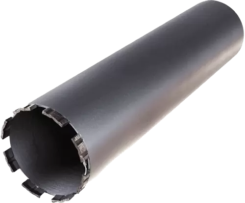 Алмазная буровая коронка 102*450 мм 1 1/4" UNC Hilberg Laser HD713 - интернет-магазин «Стронг Инструмент» город Самара