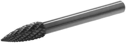 Борфреза снарядная - парабола по металлу 8мм тип G (SPG) Strong СТМ-51760008 - интернет-магазин «Стронг Инструмент» город Самара