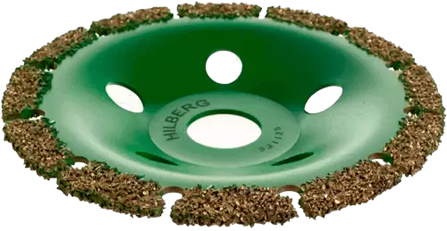 Чашка плоская 125мм для резки и шлифования зерно 30 Hilberg 531125 - интернет-магазин «Стронг Инструмент» город Самара