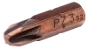 Бита для шуруповерта PZ3*25мм Сталь S2 (100шт.) PE Bag Mr. Logo B025PZ3 - интернет-магазин «Стронг Инструмент» город Самара