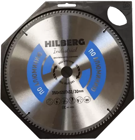 Пильный диск по алюминию 350*32/30*Т120 Industrial Hilberg HA350 - интернет-магазин «Стронг Инструмент» город Самара