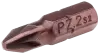 Бита для шуруповерта PZ2*25мм Сталь S2 (100шт.) PE Bag Mr. Logo B025PZ2 - интернет-магазин «Стронг Инструмент» город Самара