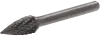 Борфреза снарядная - парабола по металлу 10мм тип G (SPG) Strong СТМ-51760010 - интернет-магазин «Стронг Инструмент» город Самара