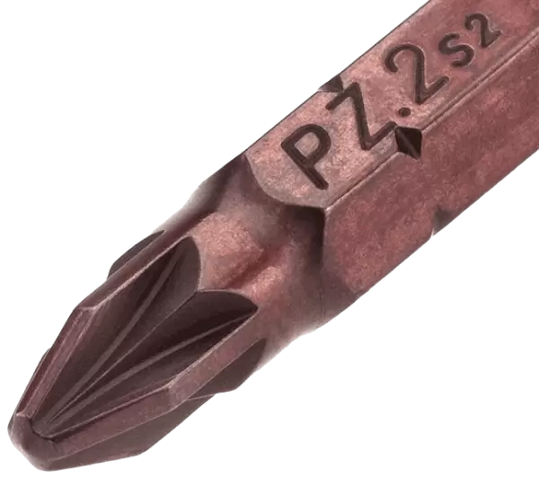 Бита для шуруповерта PZ2*25мм Сталь S2 (20шт.) PP Box Mr. Logo C025PZ2-20 - интернет-магазин «Стронг Инструмент» город Самара