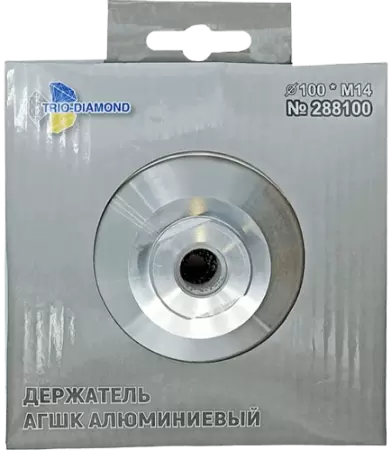 Опорная тарелка 100мм Hard (алюминиевая) для АГШК Trio-Diamond 288100 - интернет-магазин «Стронг Инструмент» город Самара