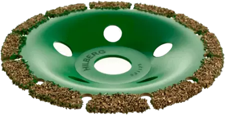 Чашка плоская 125мм для резки и шлифования зерно 30 Hilberg 531125 - интернет-магазин «Стронг Инструмент» город Самара