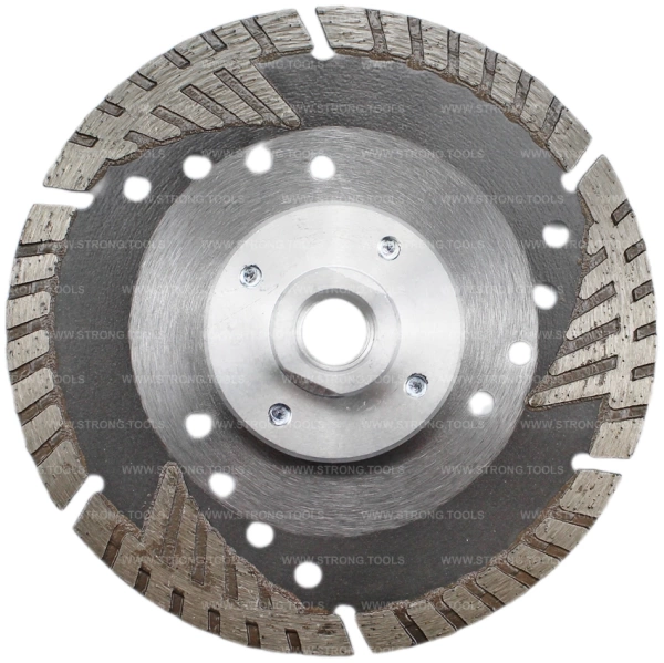 Алмазный диск с фланцем 125*М14*10мм Turbo-Segment Strong СТД-18700125 - интернет-магазин «Стронг Инструмент» город Самара
