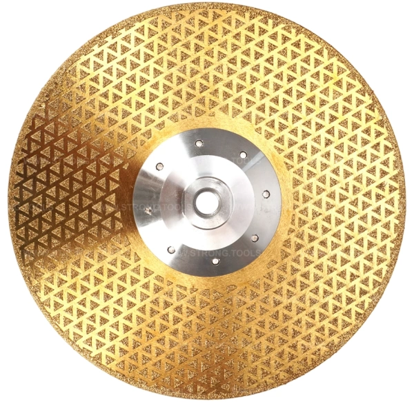 Алмазный диск с фланцем 230*М14 (гальванический) Maxprospa МД-10500230 - интернет-магазин «Стронг Инструмент» город Самара