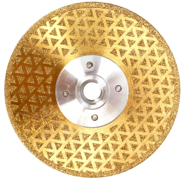 Алмазный диск с фланцем 125*М14 (гальванический) Maxprospa МД-10500125 - интернет-магазин «Стронг Инструмент» город Самара
